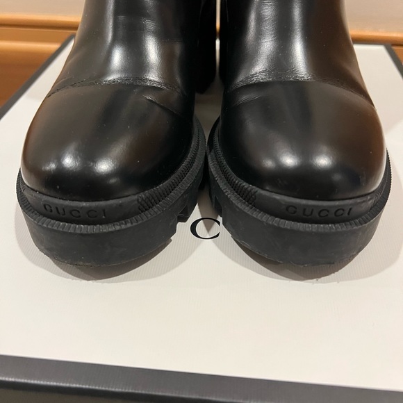 💯Authentic Gucci Trip Ankle Rhinestone Boot Size 38 - Picture 6 of 8